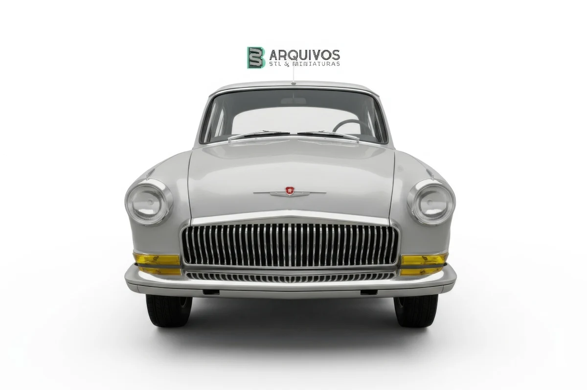 Modelo 3D STL - GAZ 21 Volga — foto 5